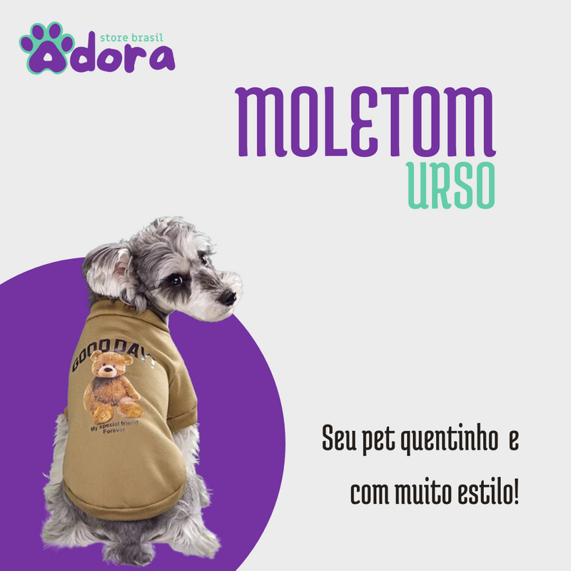 Moletom Urso