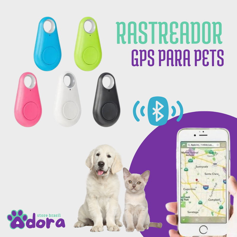 Rastreador com GPS - Localizador Pet