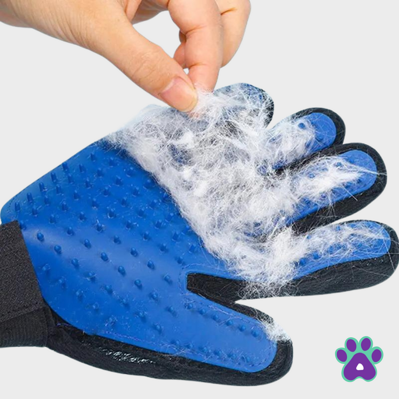 Luvas de silicone para remoção de pelos de pets