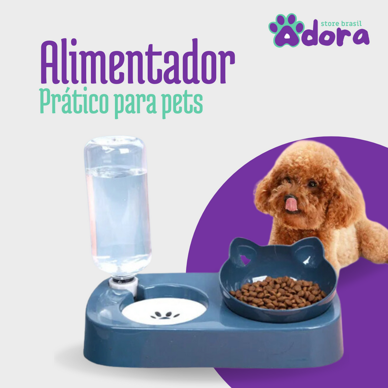 Alimentador prático para pets