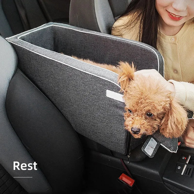 Transportador pet portátil para assento de carros